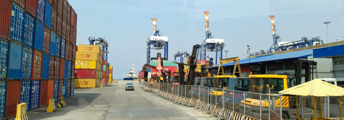 Port-precinct positioned